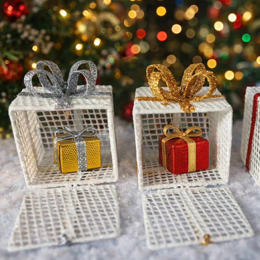 Geschenkspackerl 3er Set, zum Befüllen