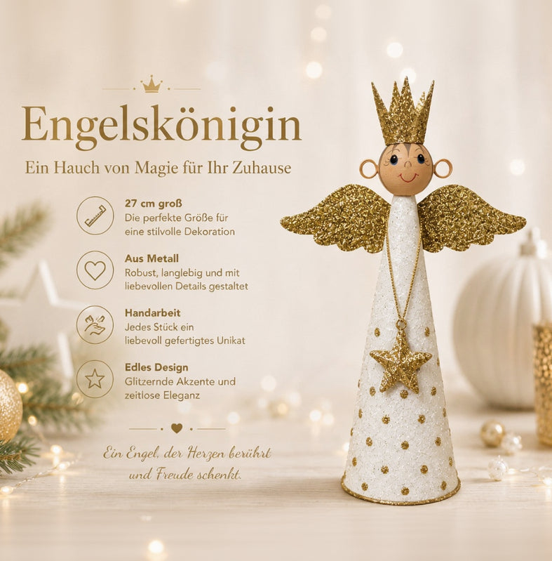 Engelskönigin gold weiß