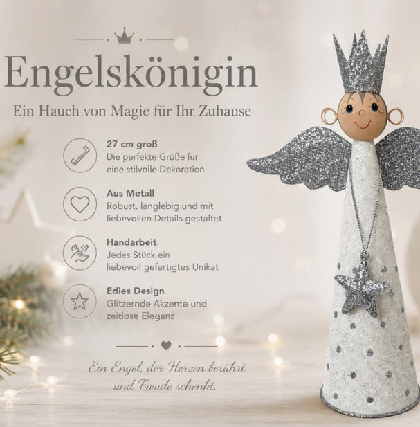 Engelskönigin silber weiß