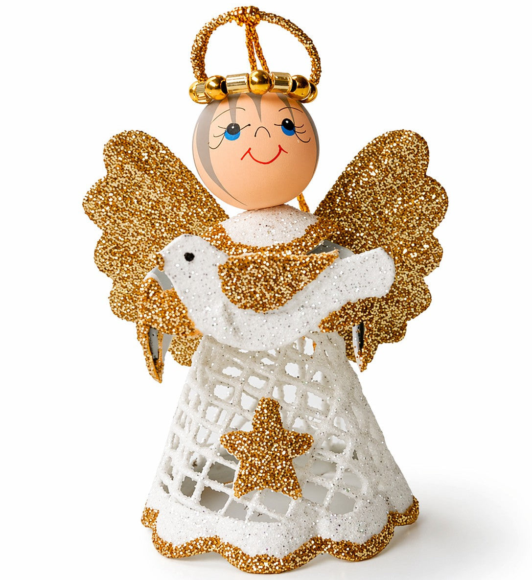 Friedensengel gold - NEU