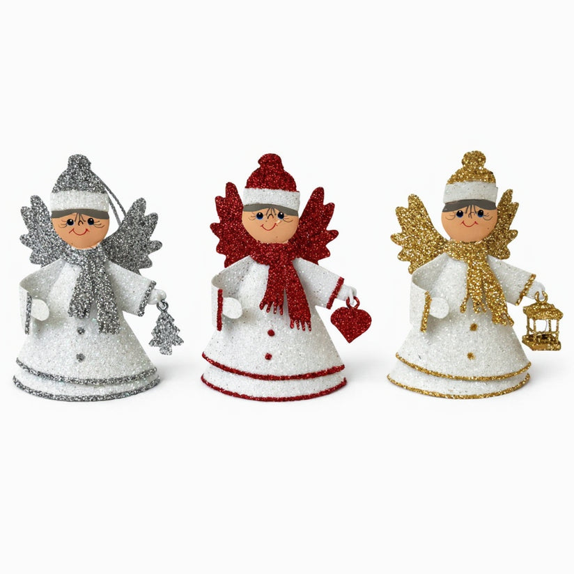 WINTER Engel 3er SET